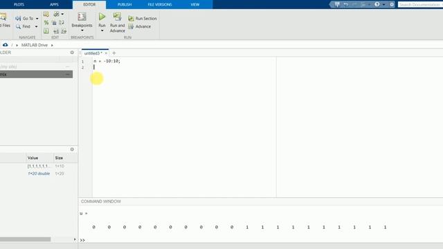 How to plot unit step sequence in Matlab (Tutorial 3) смотреть онлайн