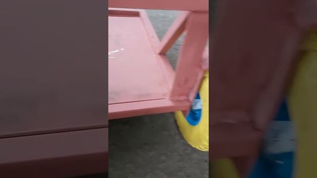 Тачка (Кравчучка) для перевозки ульев. смотреть онлайн