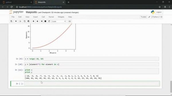Matplotlib, Python ч. 1 | Построение графиков