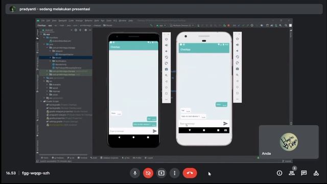 Chat App Using Firebase Cloud Messaging смотреть онлайн