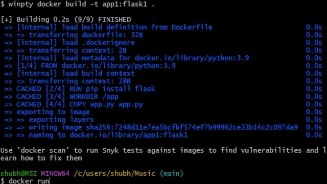 Containerization of Flask Application using Docker Container смотреть онлайн