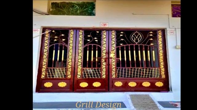 Simple Sima Gate/Iron gate design/Steel gate/wall gate/Boundary gate Model/House Front door. смотреть онлайн