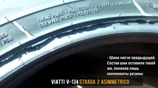 Шины Viatti Strada 2 (V-134)/Обзор Новинки лето 2022/замеры