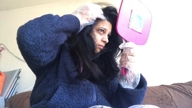Vatika Henna Hair Color | Natural Hair Color At Home|sara Mood Khrab Hogya | Hair Dye At Home