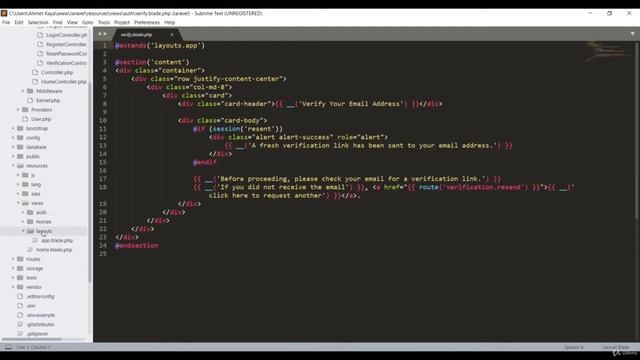 Laravel Make Auth Fonksiyonu Authentication Eklentisi смотреть онлайн