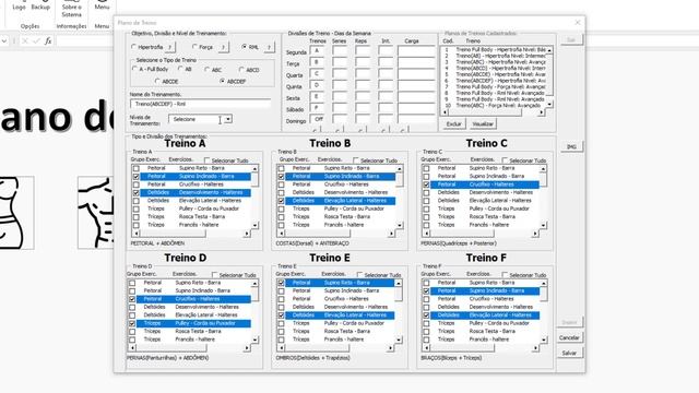 Planilha de Plano de Treino Excel смотреть онлайн