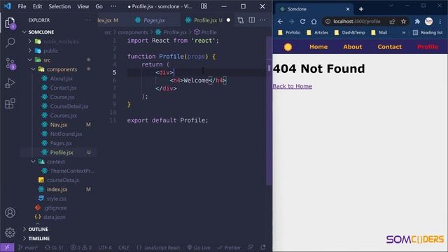 React JS basics Somali Lesson 22 - Nested Context смотреть онлайн