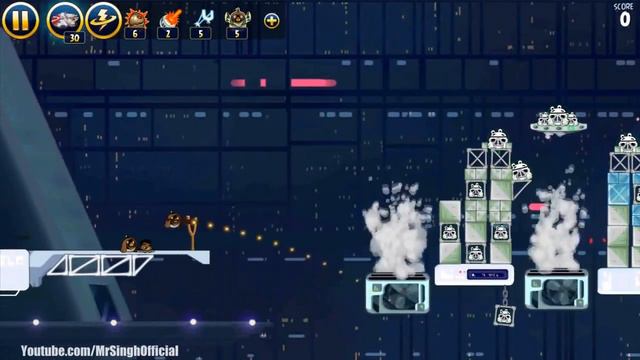 Angry Birds Star Wars - Cloud City ALL LEVELS (4-21 to 4-40) Highscore 3-Stars Star Wars Cloud City смотреть онлайн