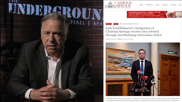 Ireland Fights Back, Canada Outlaws Free Speech, Orthodox Church Terminates Dialogue with Pope смотреть онлайн