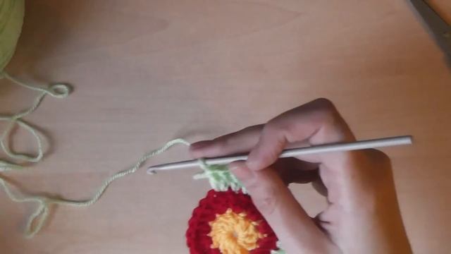 Круглый чехол на табурет: правило вязания круга - 2 смотреть онлайн