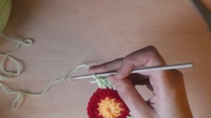 Круглый чехол на табурет: правило вязания круга - 2