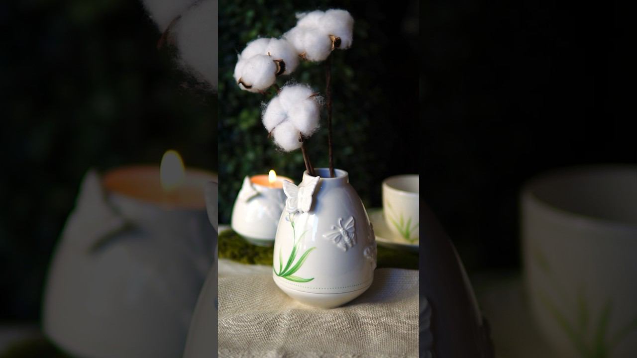 Украсьте Ваш стол к завтраку нежными цветами в вазе-подсвечнике Colourful Spring смотреть онлайн