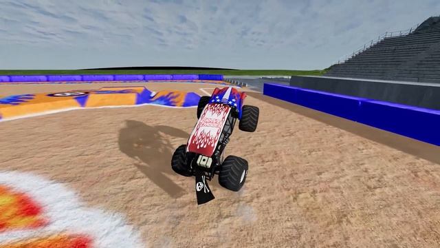 GRAVE DIGGER AMERICA?? Freestyle BEST Moments! смотреть онлайн