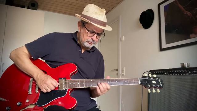 Blues on Epiphone es 335 смотреть онлайн