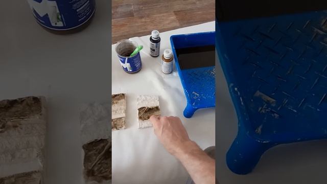 Покраска декоративного камня из гипса смотреть онлайн