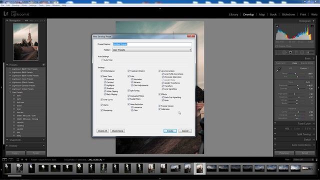 Lightroom с самого начала - #09 Создание пресетов (Presets) смотреть онлайн