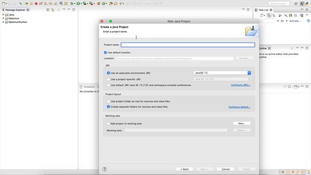 How to create java project in eclipse? смотреть онлайн