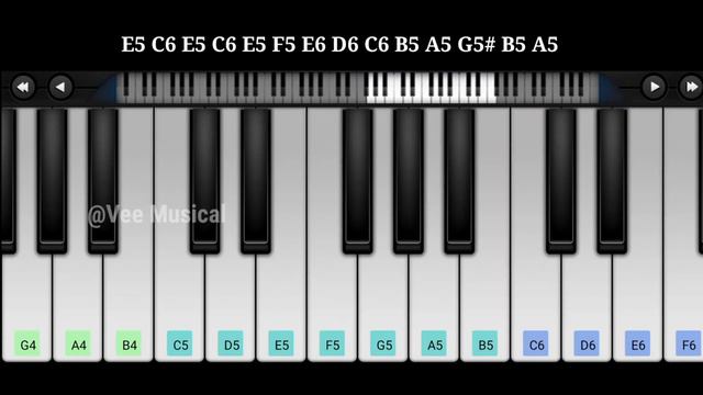 Kadhalar Dhinam Theme - Piano Notes смотреть онлайн