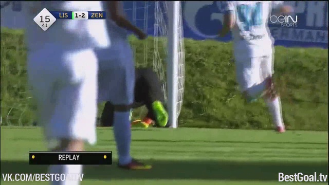 Спортинг 2:4 Зенит. Обзор матча и видео голов смотреть онлайн