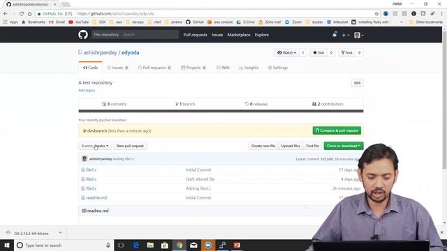 Git branches смотреть онлайн