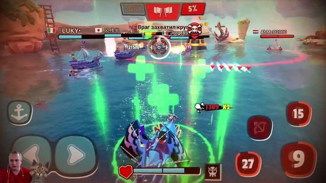 ПОЧТИ ПОРАЖЕНИЕ! Pirate Code - PVP Battles at Sea. смотреть онлайн