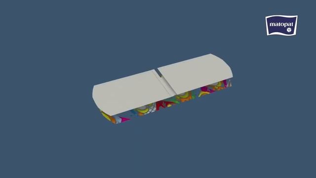 Детский пластырь с ярким рисунком Matopat Happy | CleanCare