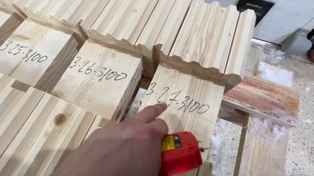 Обзор производства профилированного бруса для Дмитрия. смотреть онлайн