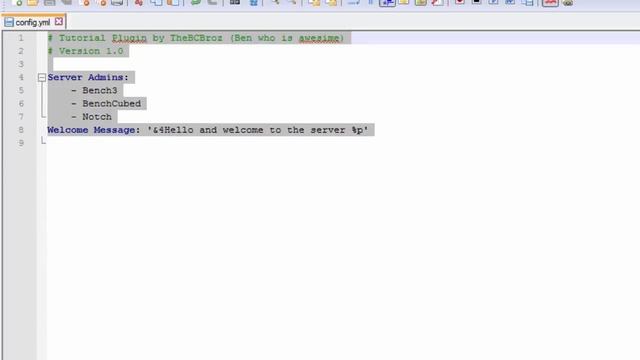 How to Make a Bukkit/Spigot Plugin | Episode 6 | Basic Config Files смотреть онлайн