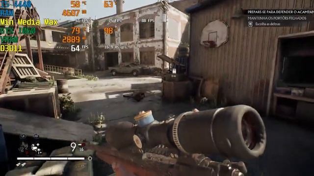 OVERKILL's The Walking Dead - Ultra GTX 1060 6GB Intel Core i5 4440 12GB RAM смотреть онлайн