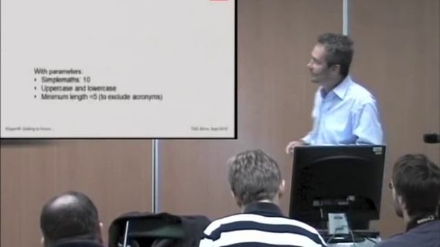 TSD conference 2012 - Presentation of Adam Kilgarriff смотреть онлайн