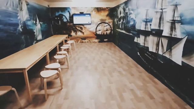 Комната отдыха в квесте "Остров сокровищ" на ул. Мира,15в смотреть онлайн