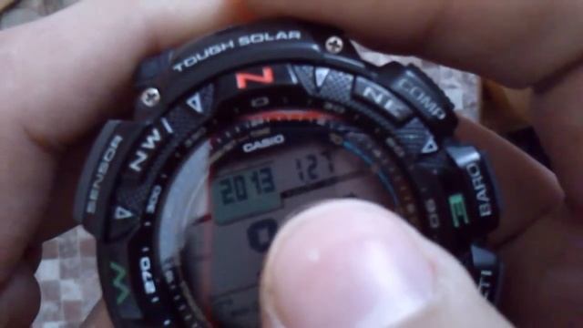 Обзор Casio Pro-Trek PRG-240-1E смотреть онлайн