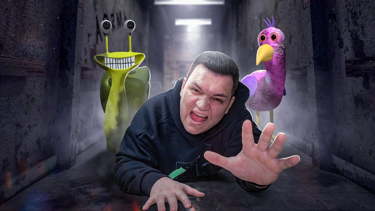 УЛИТКА СЕЛИН и ОПИЛА Охотятся За Мной! Garten of Banban 2 смотреть онлайн