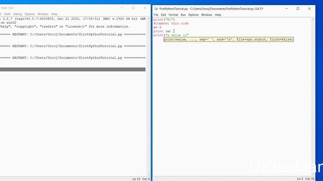 Introduction to Python | Python 1st Tutorial(Install & Print Messages) смотреть онлайн