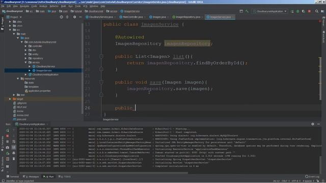 Galería de imágens con Cloudinary, Spring-Boot, Angular 8 y MySQL: Capítulo 3_B смотреть онлайн
