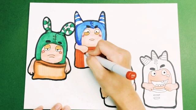 Magical Coloring Box | Oddbods Coloringpages Collection