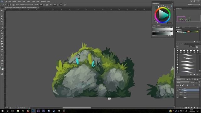 Painting 2D Assets for Games (Speedpainting) смотреть онлайн