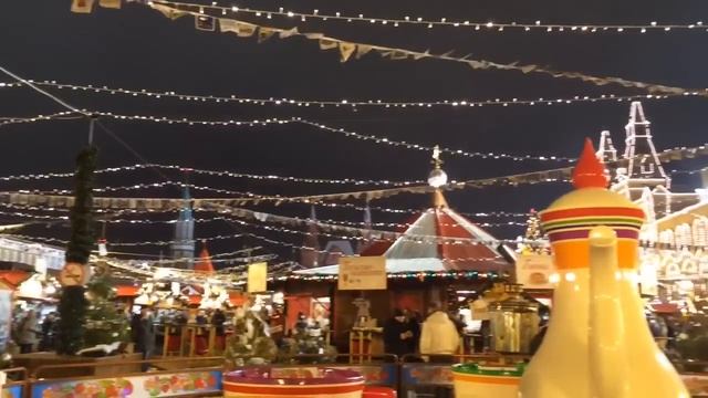 Сказочная предновогодняя Москва, Красная площадь. New Year 2016 is coming soon смотреть онлайн