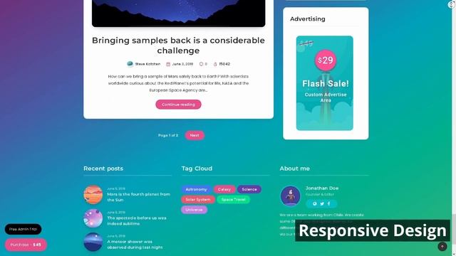 Breek Minimal AMP Website ★ WordPress Themes & Templates ★ смотреть онлайн