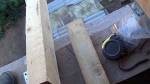 06.08 - 20.08.2017 Фронтон и козырек крыши газобетонного дома