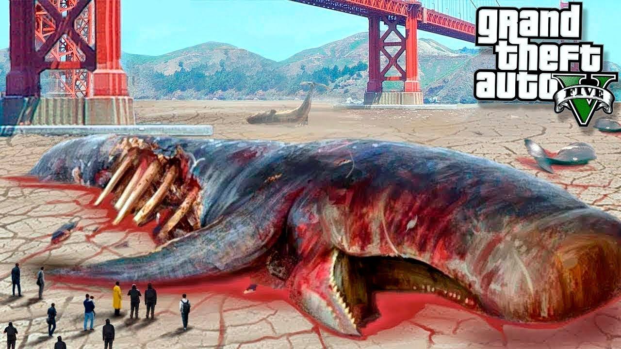 НАШЕЛ ДРЕВНЕГО ВОДНОГО МОНСТРА В ГТА 5! ОПАСНЫЙ SCP НАПАДАЕТ В ГТА 5 МОДЫ! ОБЗОР МОДА В GTA 5 MODS смотреть онлайн