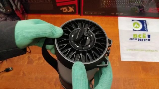 Обзор | Акустика Dialog AP-1010 (фонарь, Bluetooth, USB, FM) | lozmanGames смотреть онлайн