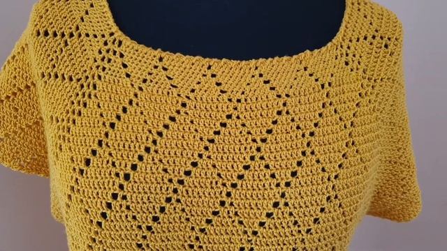 Топ крючком , пряжа Alize Diva Silky Effect. 28 февраля 2021 г.