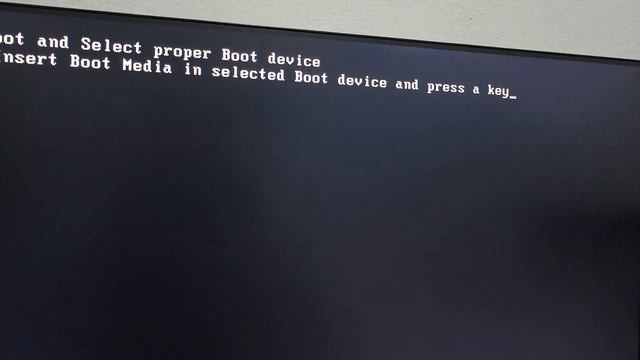 Resolvido! Reboot and select proper boot device смотреть онлайн