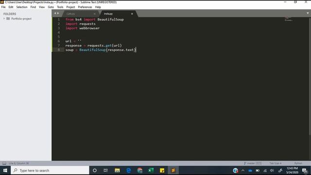 Interacting with Instagram using BeautifulSoup (Web Scraping) смотреть онлайн