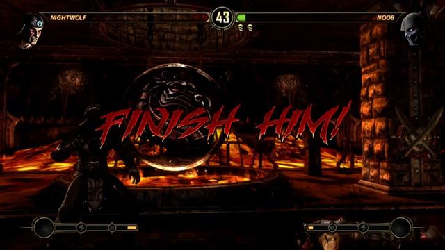 Mortal Kombat - NIGHTWOLF - СЮЖЕТНАЯ БАШНЯ И ВСЕ ФАТАЛИТИ