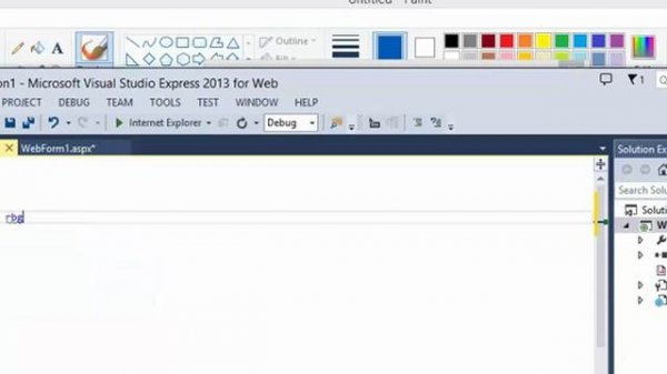 How to get color code (Html rgb) from picture using Microsoft Paint