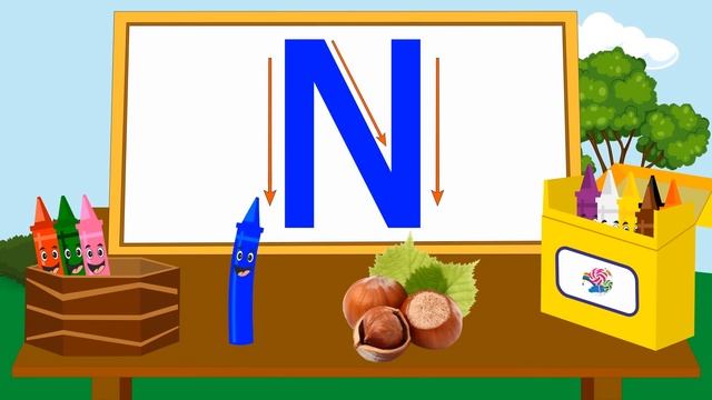 Пісня ABC, алфавіт для дітей з мультяшними звукам смотреть онлайн