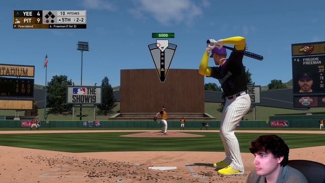GLITCH MAKES 49 OVERALL RELIEF PITCHER THE BEST IN THE GAME! MLB THE SHOW 19 DIAMOND DYNASTY смотреть онлайн