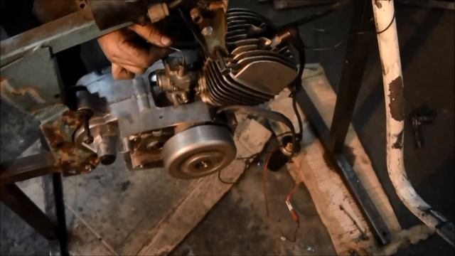 Запуск Ростовских моторов для кросса Ш58 и В501М смотреть онлайн